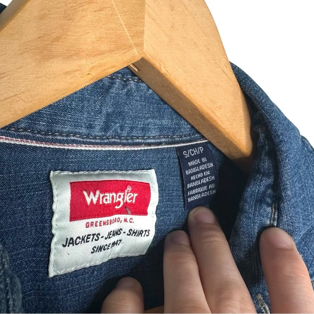 Wrangler Blue Denim Jean Jacket
